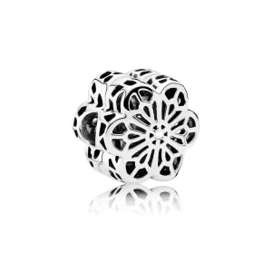 (bilde for) PANDORA Floral Daisy Lace Clip Spacer - 791836