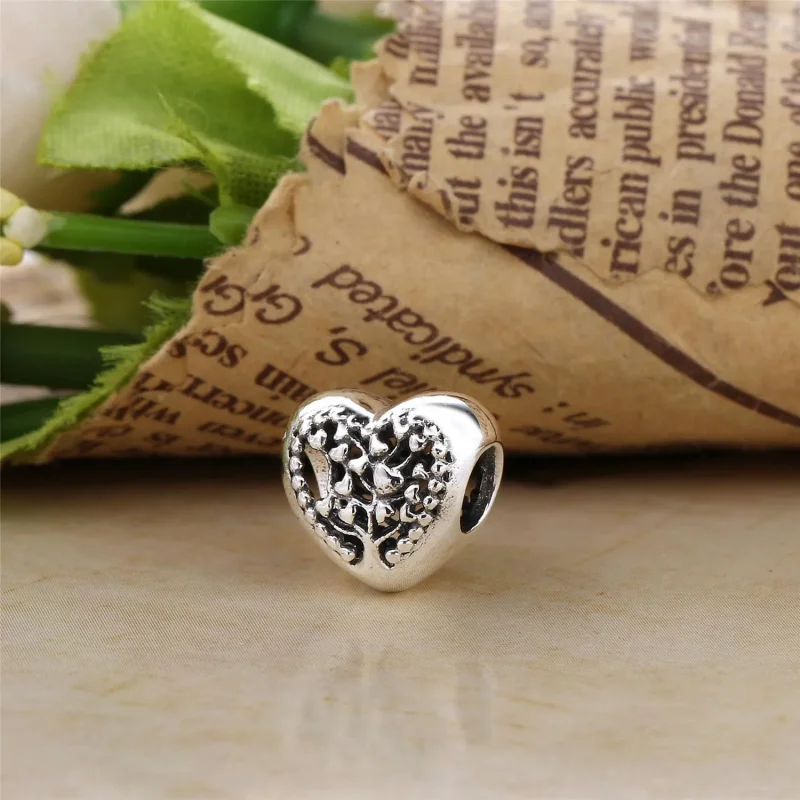 (bilde for) Pandora Flourishing Hearts Charm - 797058 - Vis 3