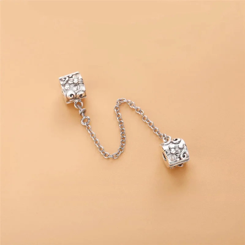(bilde for) PANDORA Flower Safety Chain - PA0033-1 - Vis 2