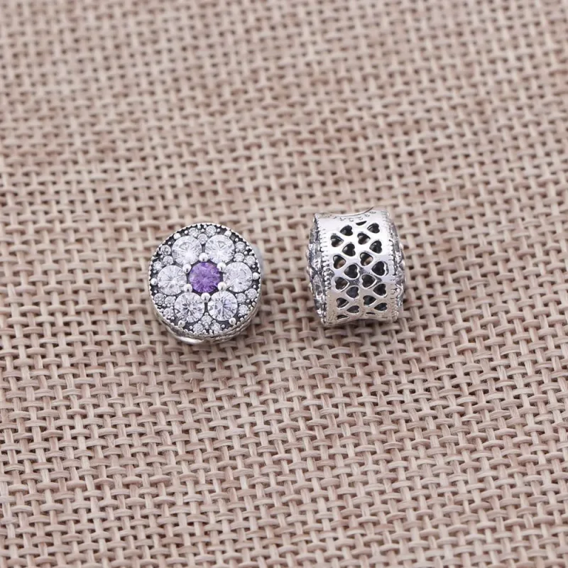 (bilde for) Pandora Forget Me Not Charm - 791832ACZ - Vis 2