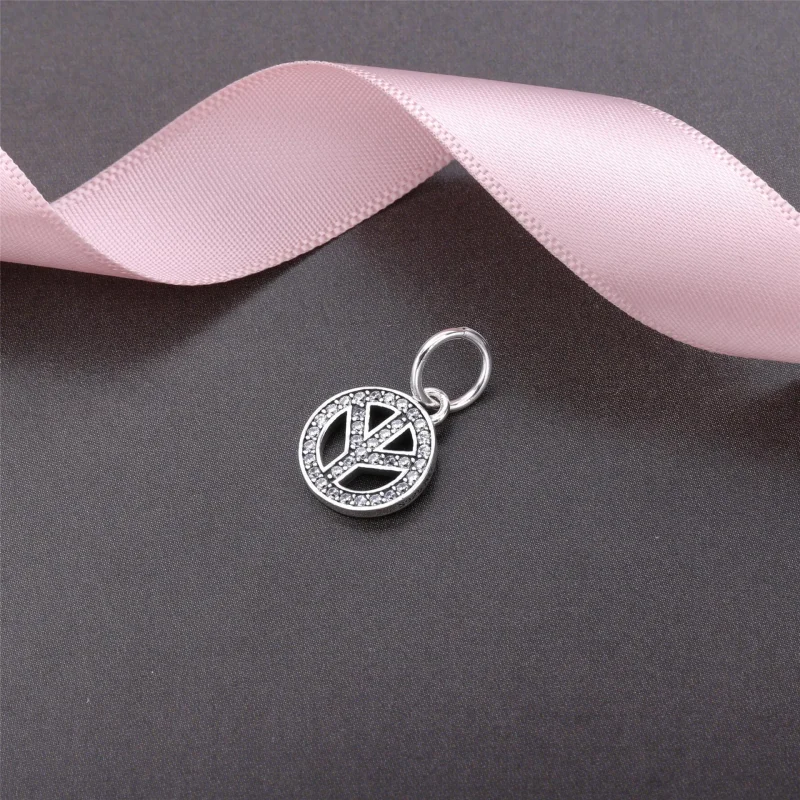 (bilde for) Pandora Fredssymbol, hengende charm - 791308CZ - Vis 2
