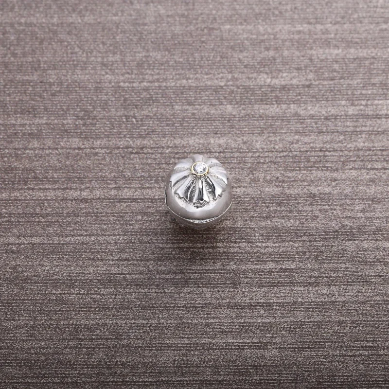 (bilde for) PANDORA Friendship Flower Clip, Clear Cz Charm - 790988CZ - Vis 2