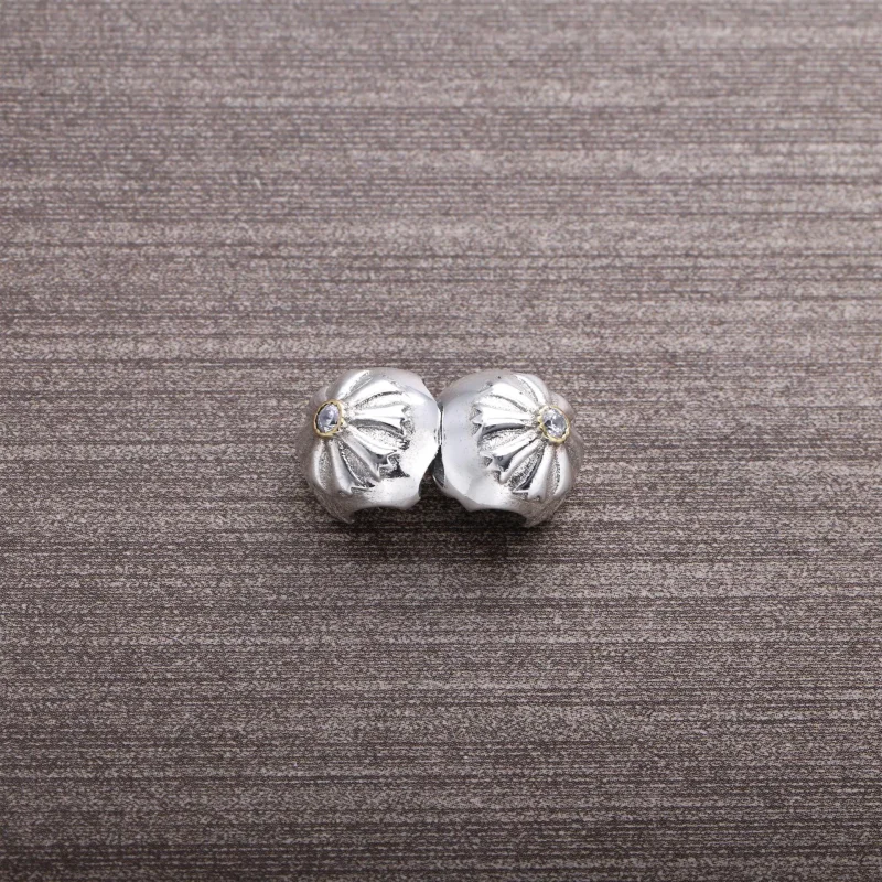 (bilde for) PANDORA Friendship Flower Clip, Clear Cz Charm - 790988CZ - Vis 3