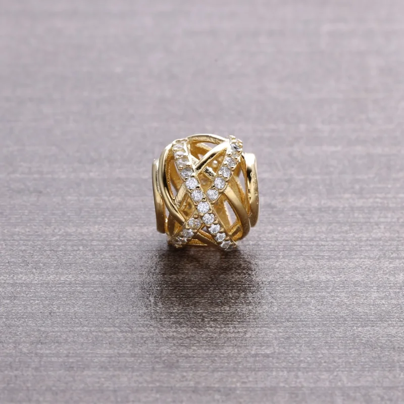 (bilde for) Pandora Galaxy Openwork Charm - 750827CZ - Vis 3
