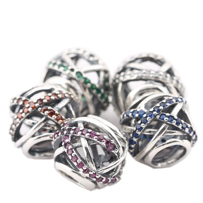 (bilde for) Pandora Galaxy Openwork Charm - 791388CZ - Vis 5