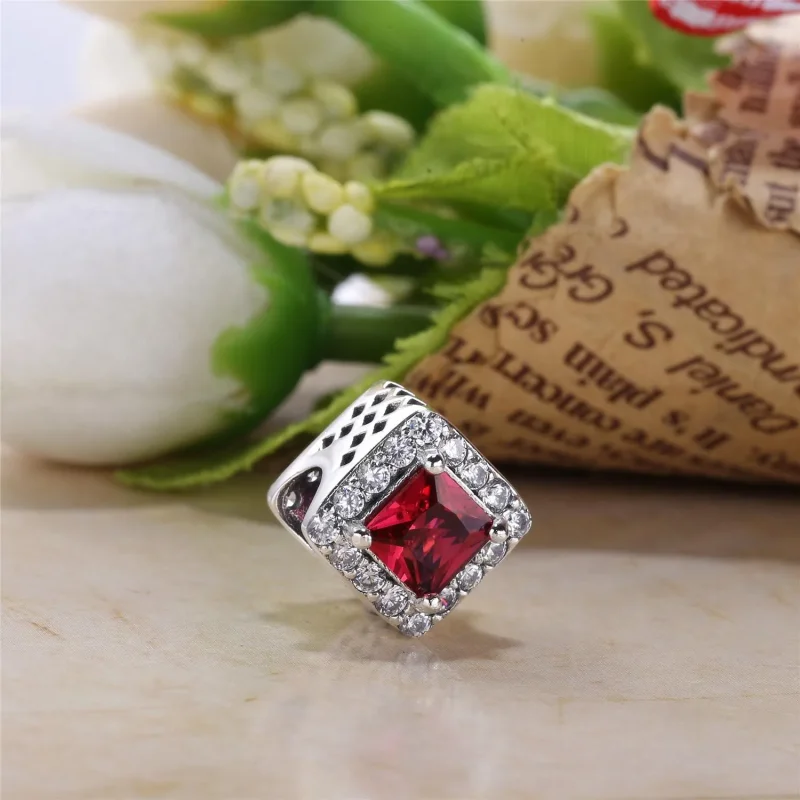 (bilde for) PANDORA Geometric Radiance Clear CZ Charm - 796206cz - Vis 2