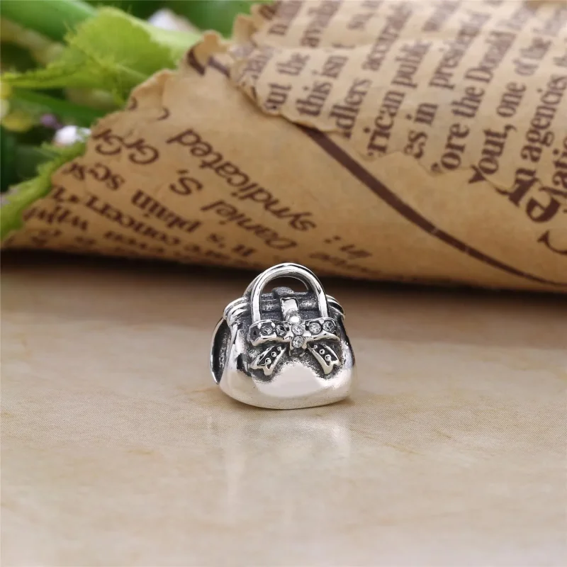 (bilde for) Pandora Glitrende håndveske, charm - 791534CZ - Vis 2