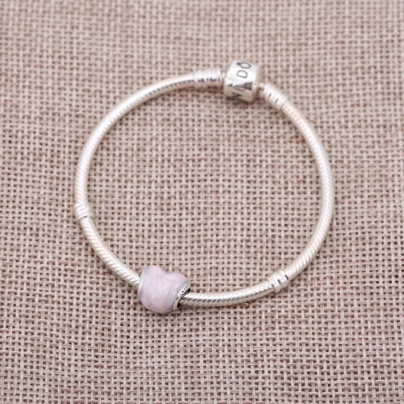 (bilde for) Pandora Glittering Heart Charm - 791886EN113 - Vis 2