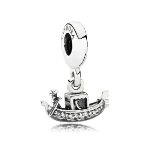 (bilde for) Pandora Gondol, hengende charm - 791143CZ