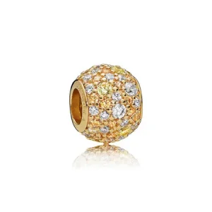 (bilde for) Pandora Gull Pavé Charm - 767052CSY