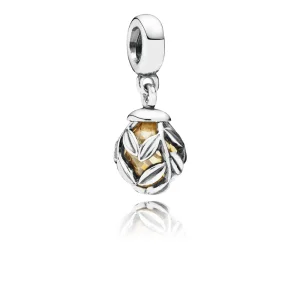 (bilde for) Pandora Gyldne blader, hengende charm - 791407CCZ