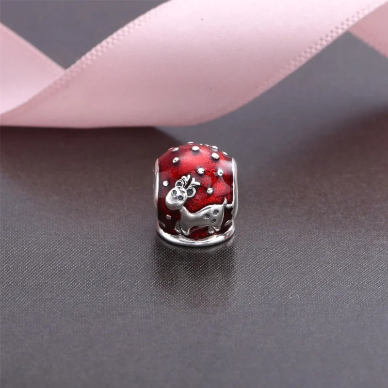 (bilde for) Pandora Hvit snøkule, charm - 791228EN12 - Vis 2