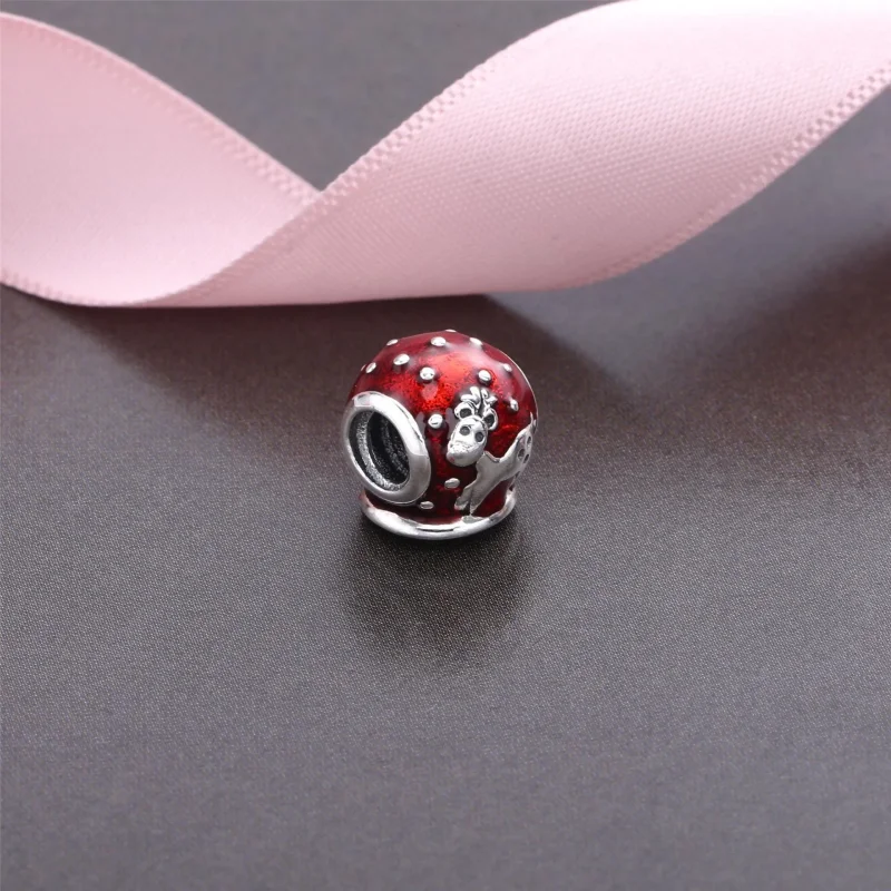 (bilde for) Pandora Hvit snøkule, charm - 791228EN12 - Vis 3