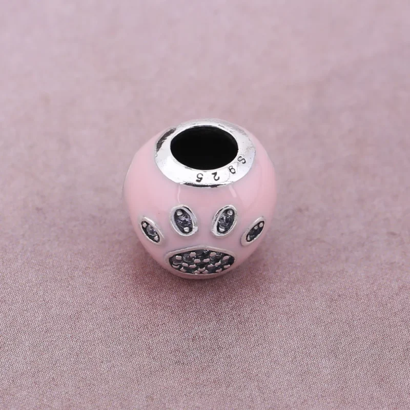 (bilde for) PANDORA I Love Pet Pink Charm - PD0042-1 - Vis 2