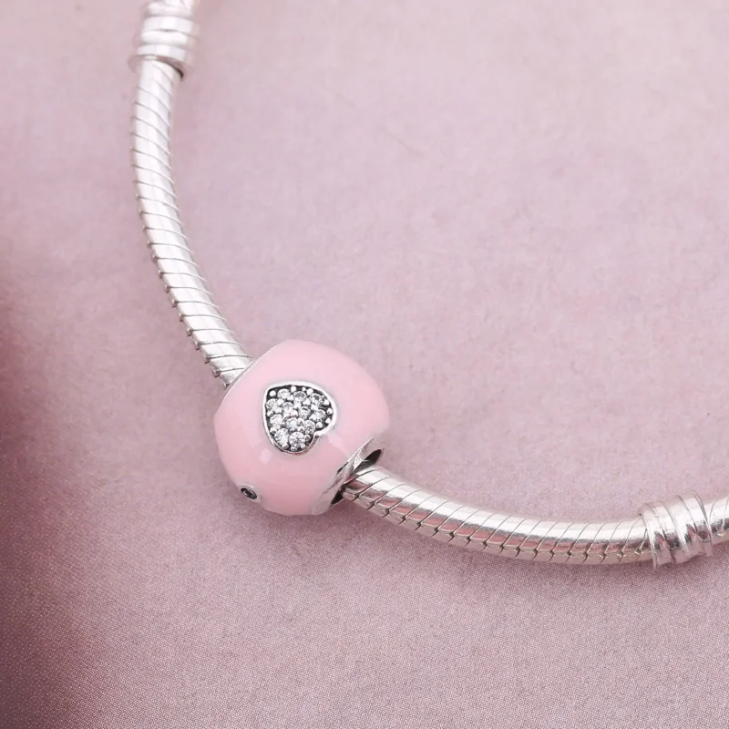(bilde for) PANDORA I Love Pet Pink Charm - PD0042-1 - Vis 4