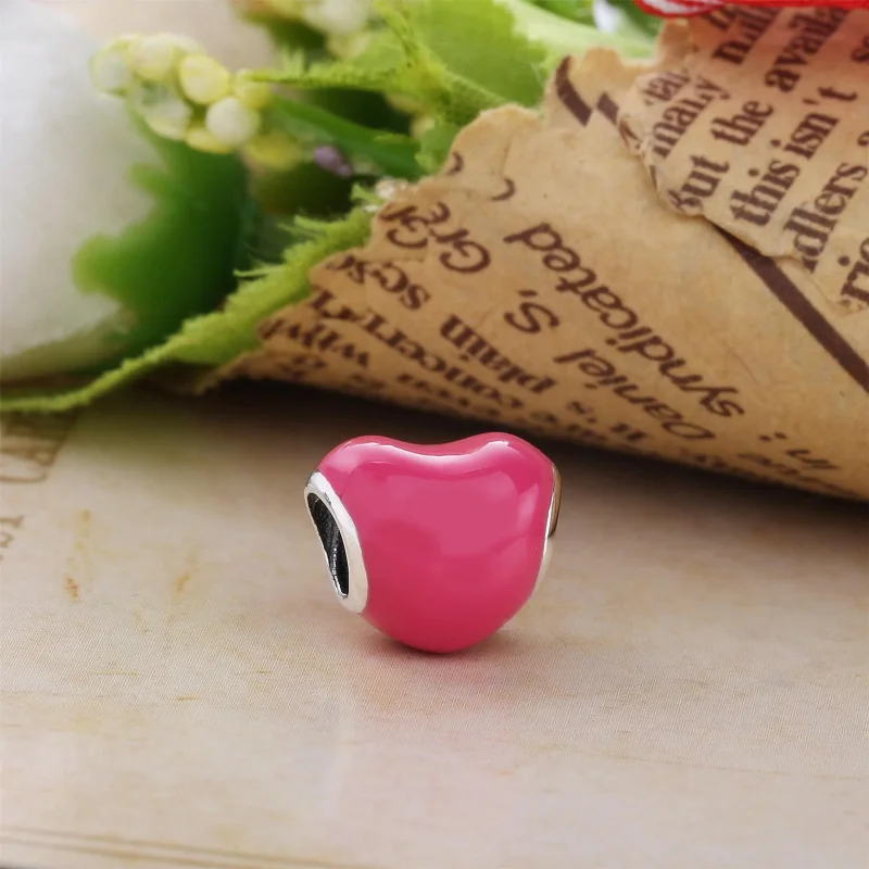 (bilde for) Pandora In My Heart Charm - 791814EN62 - Vis 2