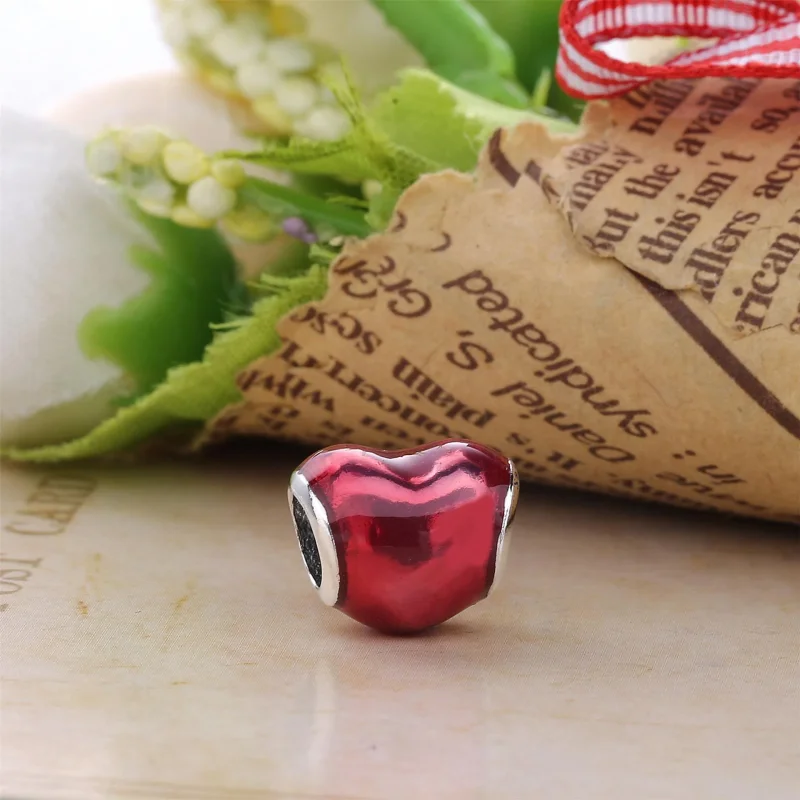 (bilde for) Pandora In My Heart Charm - 791814EN62 - Vis 4