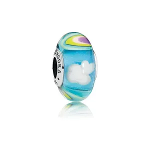 (bilde for) Pandora Iridescent Rainbow Glass Charm - 797013