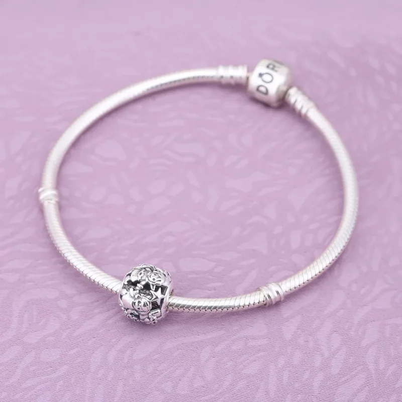 (bilde for) Pandora Julenissens hjelpere, flettet charm - 791401 - Vis 2