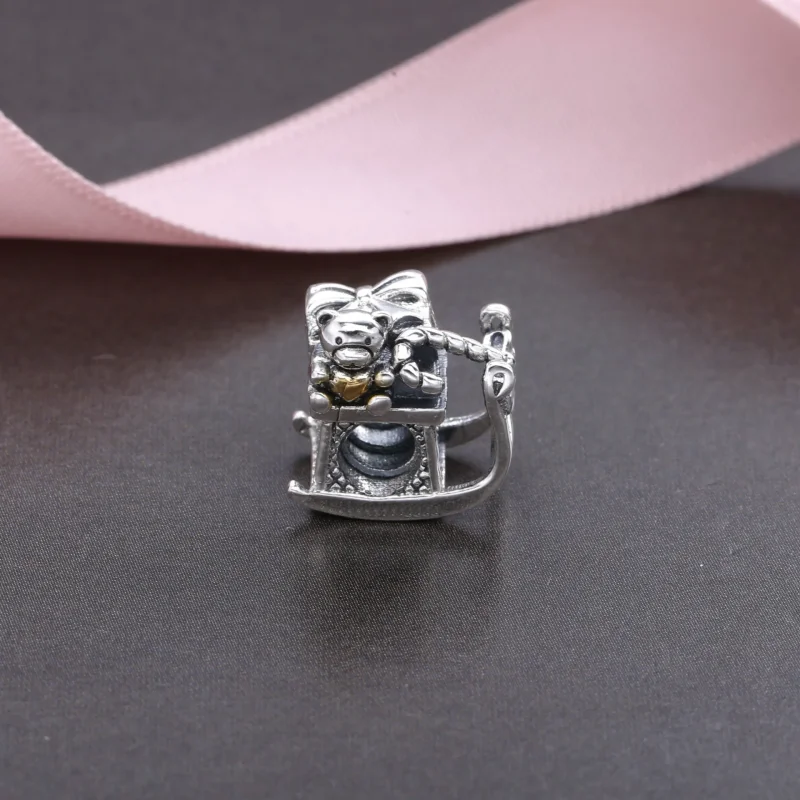 (bilde for) Pandora Julenissens slede, charm - 791207 - Vis 3