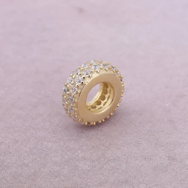 (bilde for) Pandora Klar Funklende Mellomledd Charm - 781359CZ - Vis 3