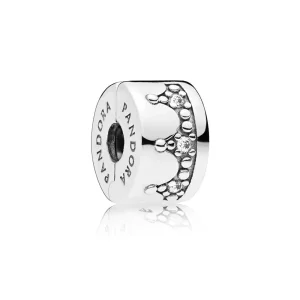(bilde for) Pandora Kongekrone Klemmecharm - 797634CZ