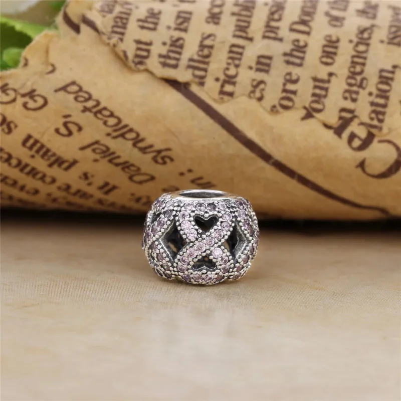 (bilde for) PANDORA kvinnedag 2018 sjarm, rosa CZ - 797148PCZ - Vis 3