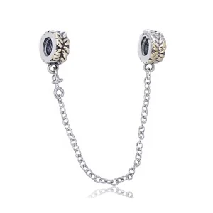 (bilde for) PANDORA Leaf Safety Chain - PA0005-1