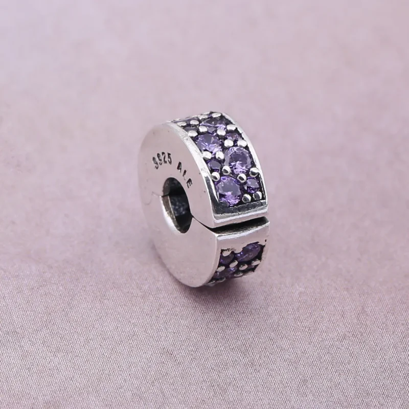 (bilde for) Pandora Lilla Pavé Klemmecharm - 791817CFP - Vis 2