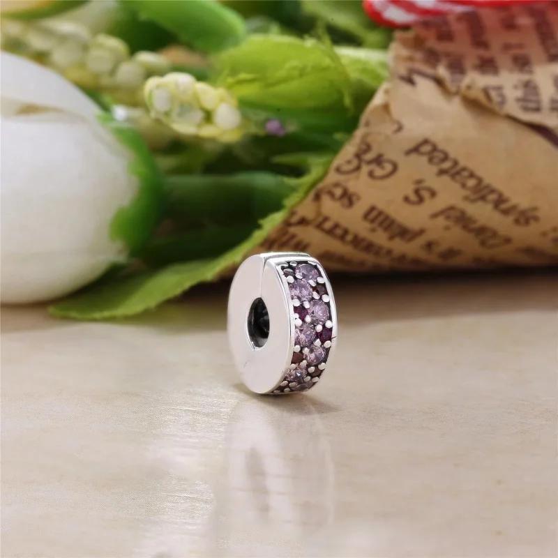 (bilde for) Pandora Lilla Pavé Klemmecharm - 791817CZSMX - Vis 2