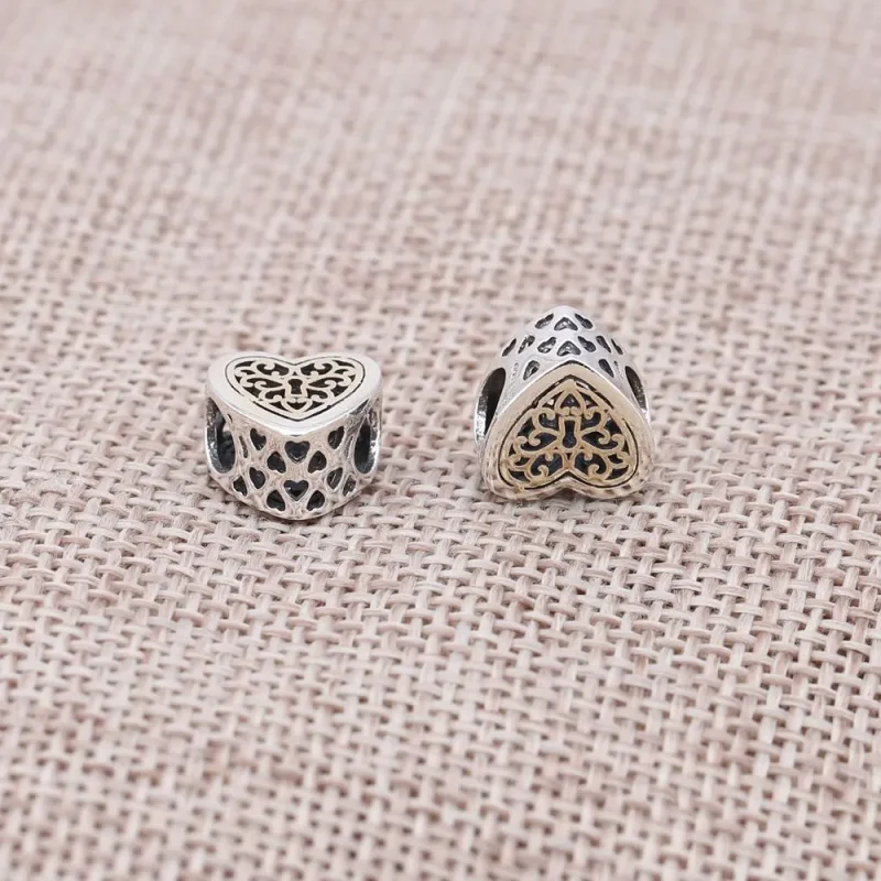 (bilde for) Pandora Locked Hearts Openwork Charm - 791740 - Vis 2