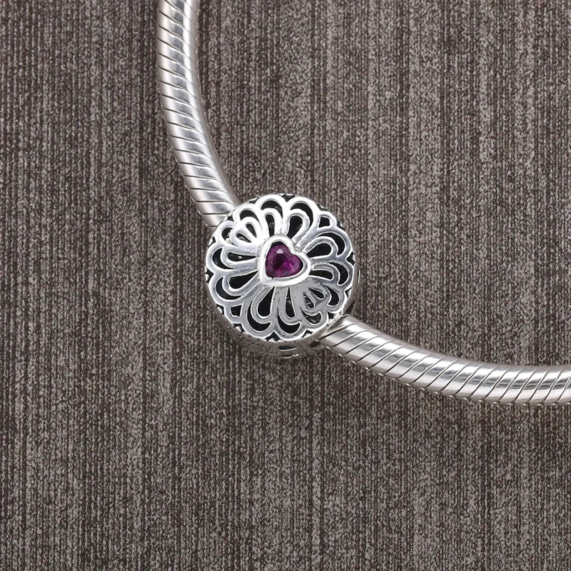 (bilde for) Pandora Love & Friendship Charm - 791955PCZ - Vis 2