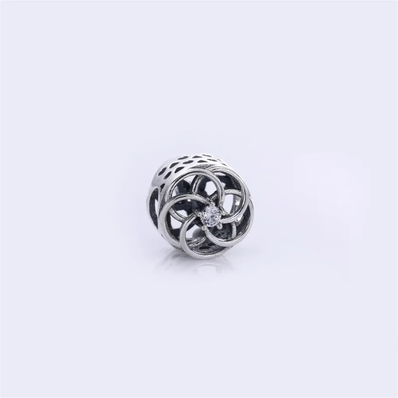 (bilde for) Pandora Loving Bloom Charm - 750598CZ - Vis 2