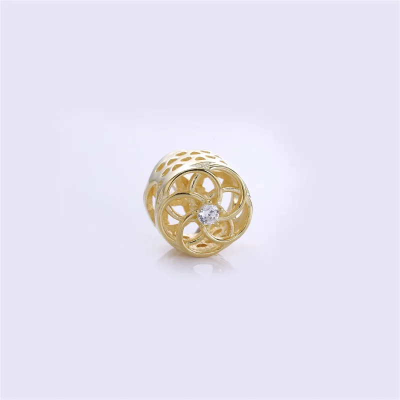 (bilde for) Pandora Loving Bloom Charm - 750598CZ - Vis 3