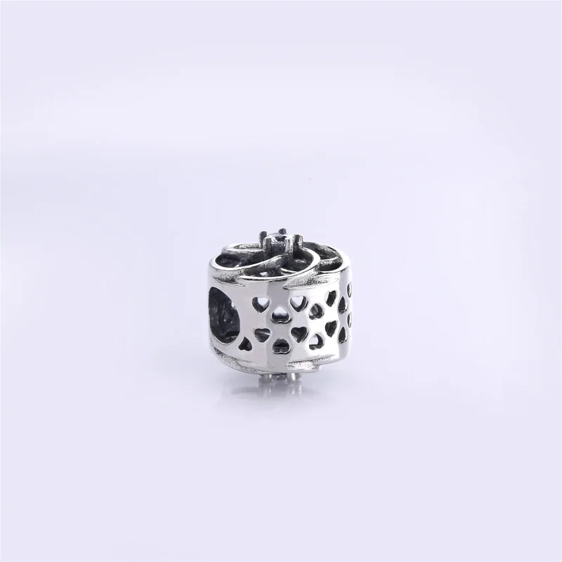 (bilde for) Pandora Loving Bloom Charm - 750598CZ - Vis 4