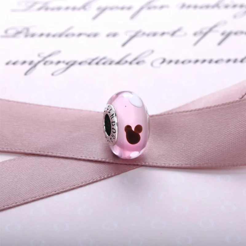 (bilde for) PANDORA Mikke Mus-ikon Murano Glass Charm - 7501055890728P - Vis 3