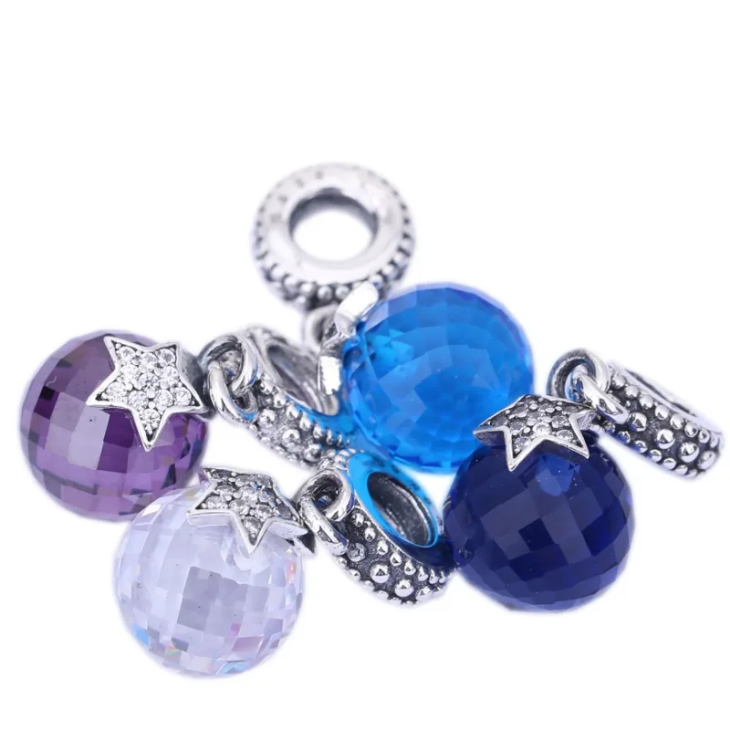 (bilde for) Pandora Måne og stjerne, hengende charm - 791392CZ - Vis 5