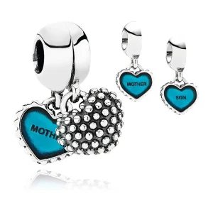 (bilde for) Pandora Mother & Son, hengende charm - 791152EN08