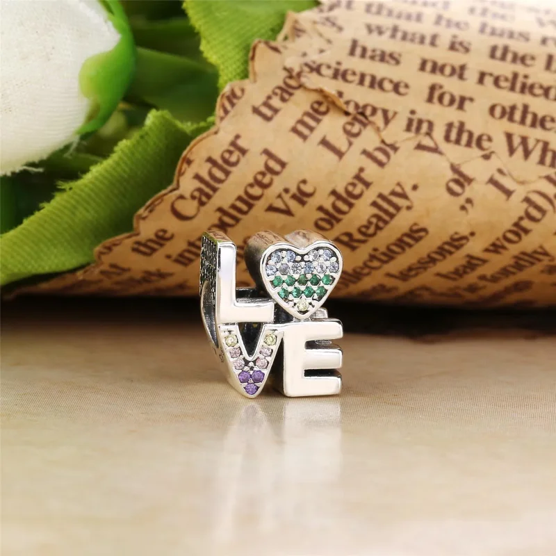 (bilde for) Pandora Multi-colour Love Charm - 797189NRPMX - Vis 2