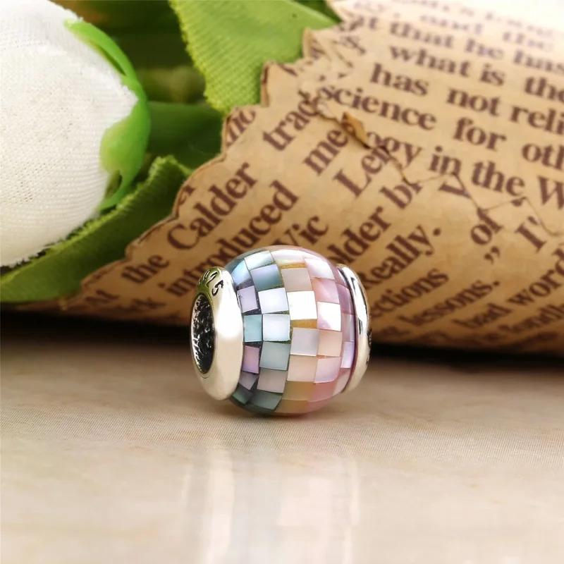 (bilde for) Pandora Multi-colour Mosaic Charm - 797183MPR - Vis 2