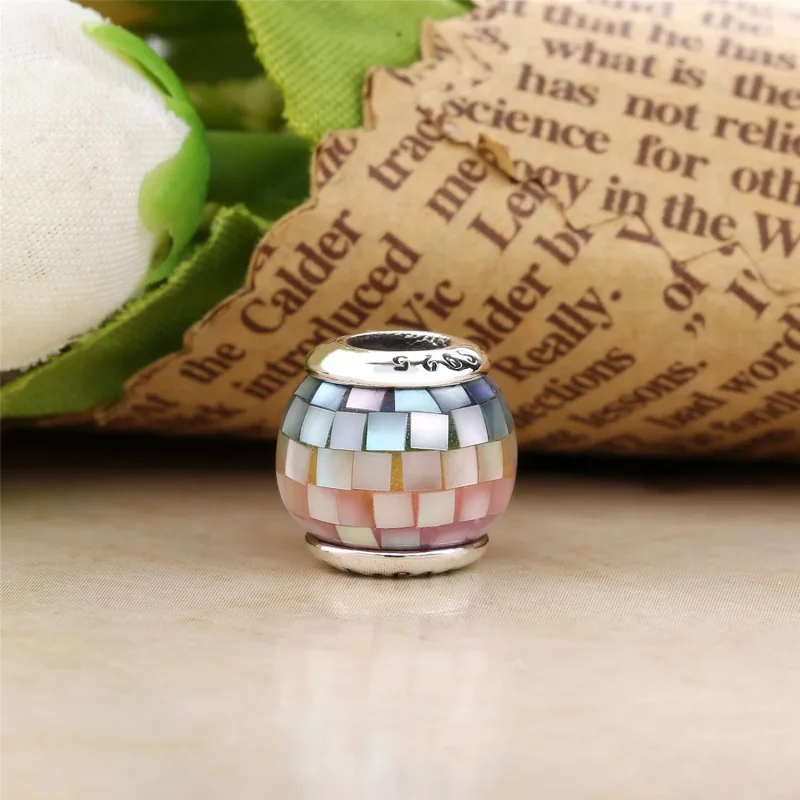 (bilde for) Pandora Multi-colour Mosaic Charm - 797183MPR - Vis 3