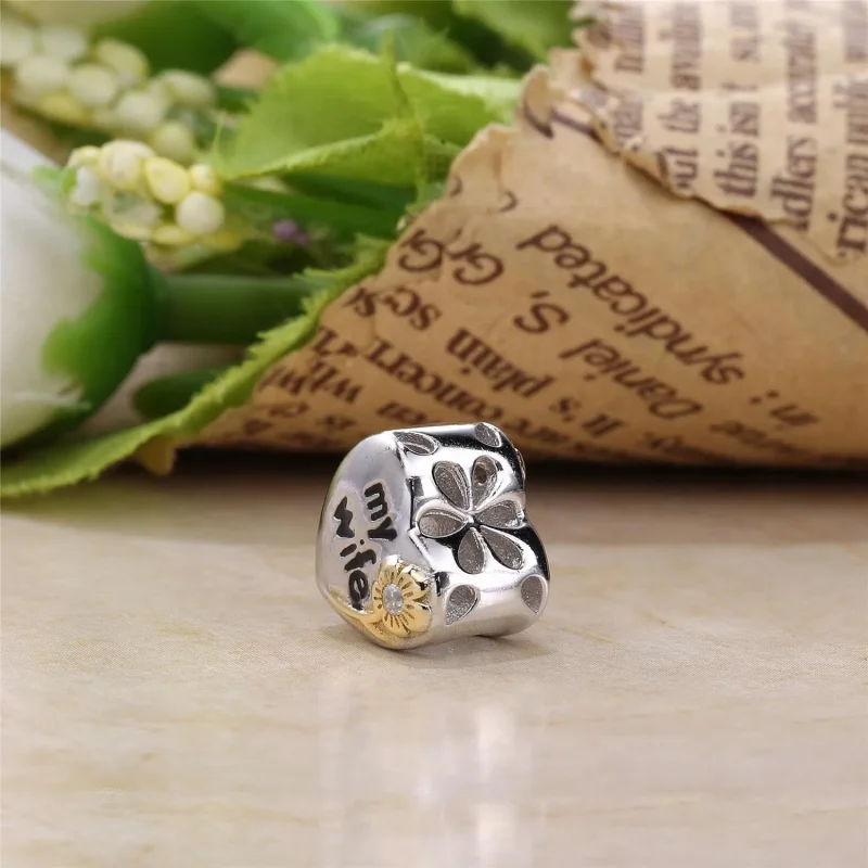 (bilde for) PANDORA My Wife Charm - PX0051-1 - Vis 3
