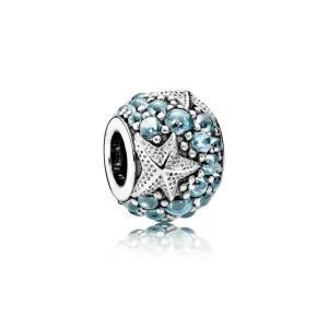 (bilde for) Pandora Oceanic Starfish Charm - 791905CZF