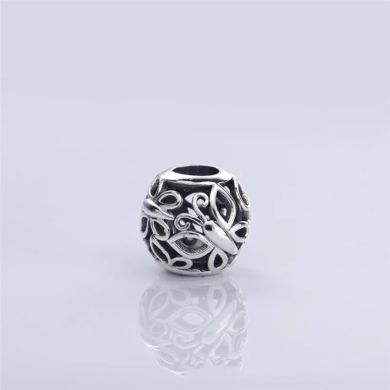 (bilde for) Pandora Openwork Butterfly Swarm Charm - 790895 - Vis 4