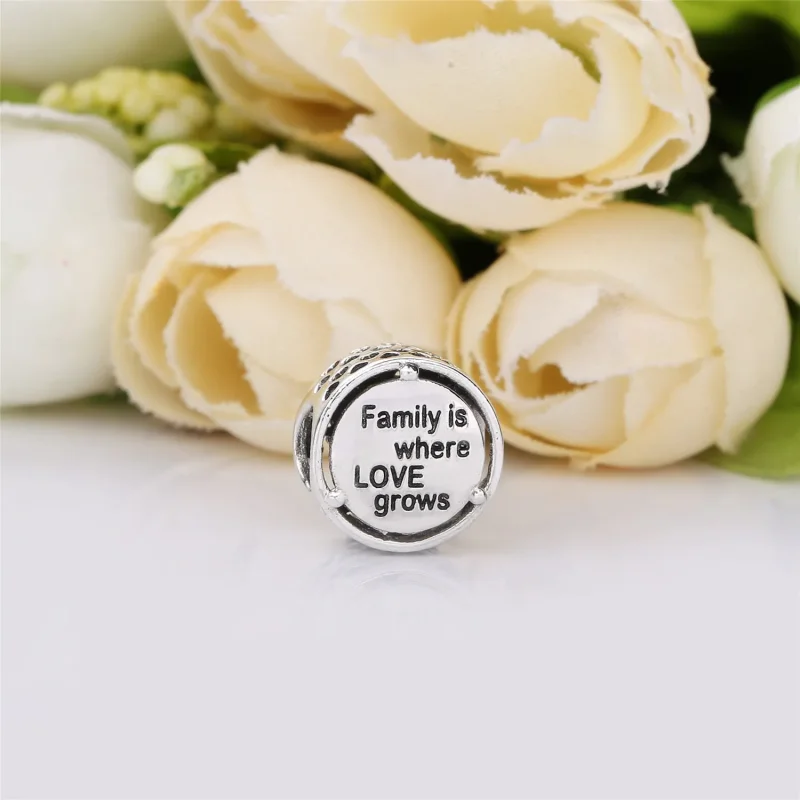 (bilde for) Pandora Openwork Familierøtter Charm - 797590 - Vis 3