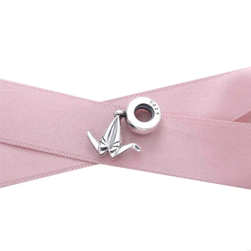 (bilde for) Pandora Origami kran sølv dingler - 791953 - Vis 2