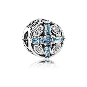 (bilde for) Pandora Patterns of Frost Charm - 791995NMBMX