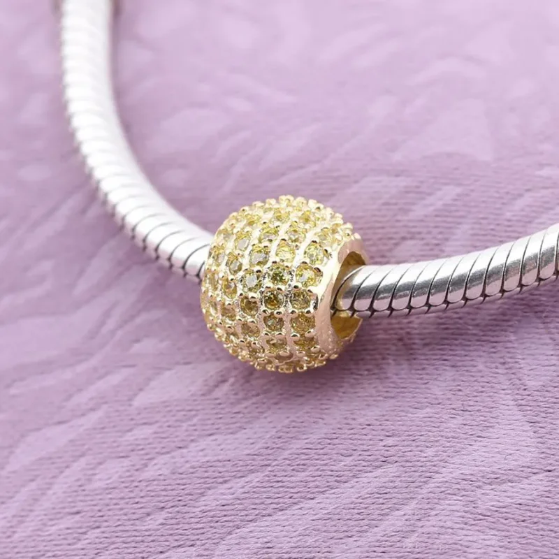 (bilde for) Pandora Pavé Ball Charm - 750819CZ - Vis 3