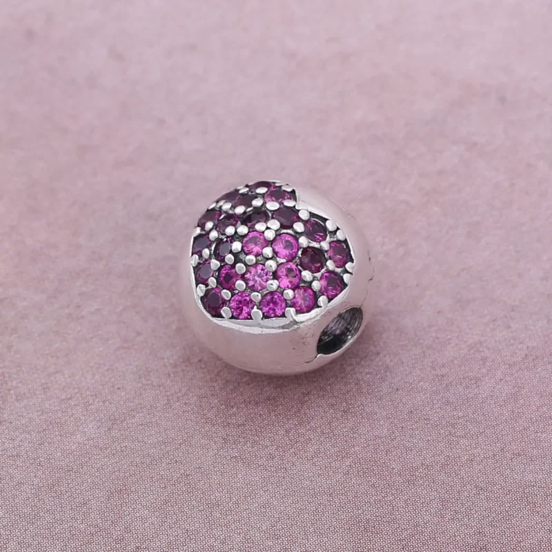 (bilde for) PANDORA Pavé Hjerteklips - 791053CZ - Vis 3
