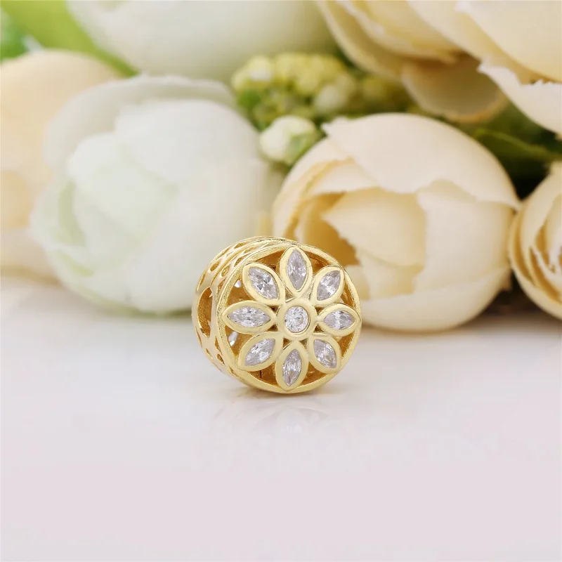 (bilde for) Pandora Åpen Marquiseblomst Klemmecharm - 757639CZ - Vis 2
